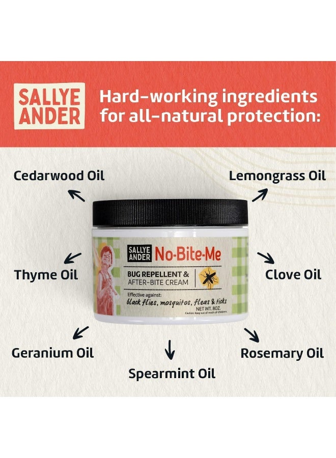 SALLYEANDER No Bite Me All-Natural Bug & Insect Repellent - Anti Itch Cream - 8 oz - Safe for Kids and Infants - Repels Mosquitoes, Black Flies, Fleas, and Ticks - Image 5